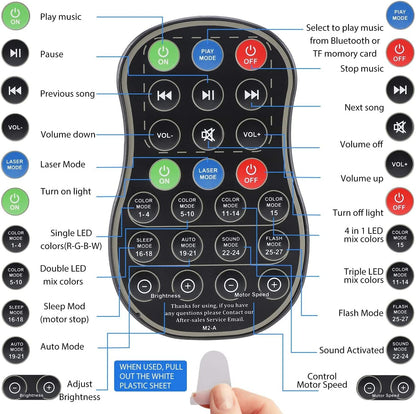 Galaxy Starry Projector Light
