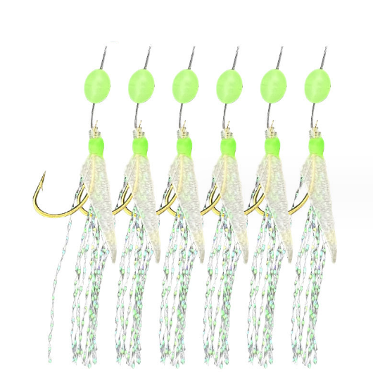 30PCS Sabiki Rigs No.14 Fishing Hook - salelink.co.nz