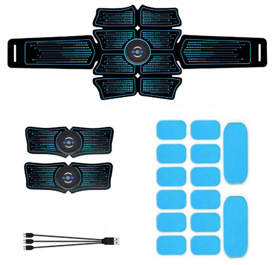 EMS Toner Massager with 14PCS EMS Toner Massager Pads