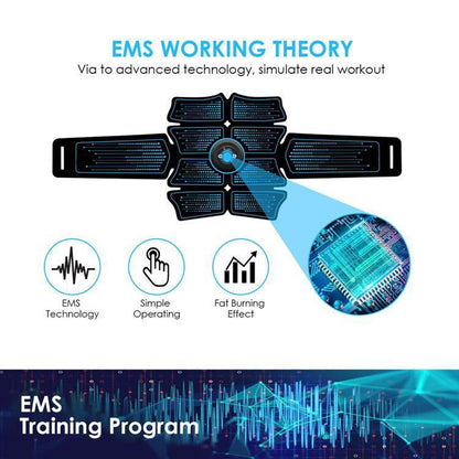 EMS Toner Massager with 14PCS EMS Toner Massager Pads