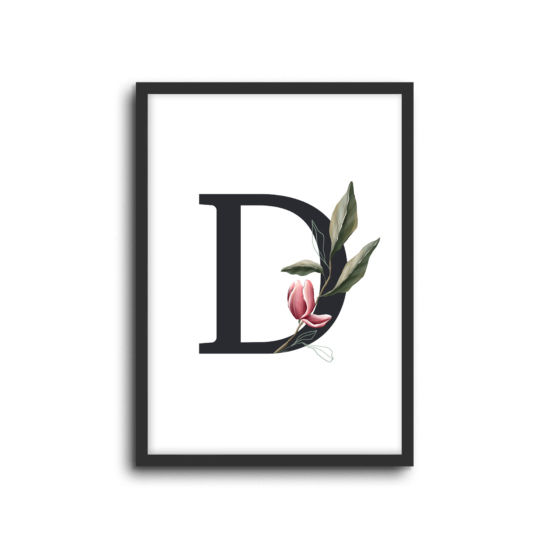 Wall Print |  Magnolia Initials