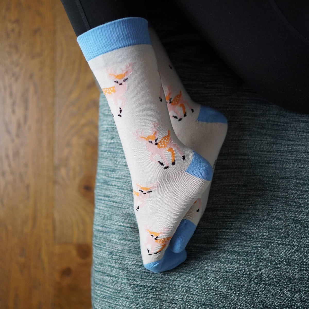 Save the Deer Bamboo Socks