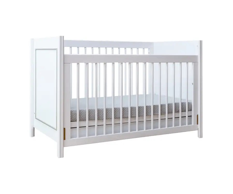 Kapai MERCURY Wooden Baby Cot Drop Side with Drawer - Babyonline