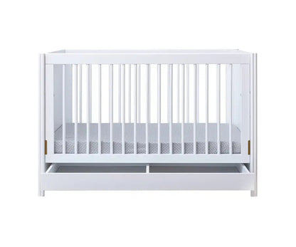 Kapai MERCURY Wooden Baby Cot Drop Side with Drawer - Babyonline