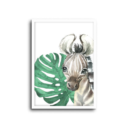 Wall Print |  Safari - Zebra