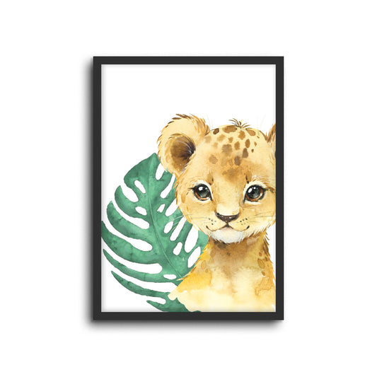 Wall Print |  Safari - Lion