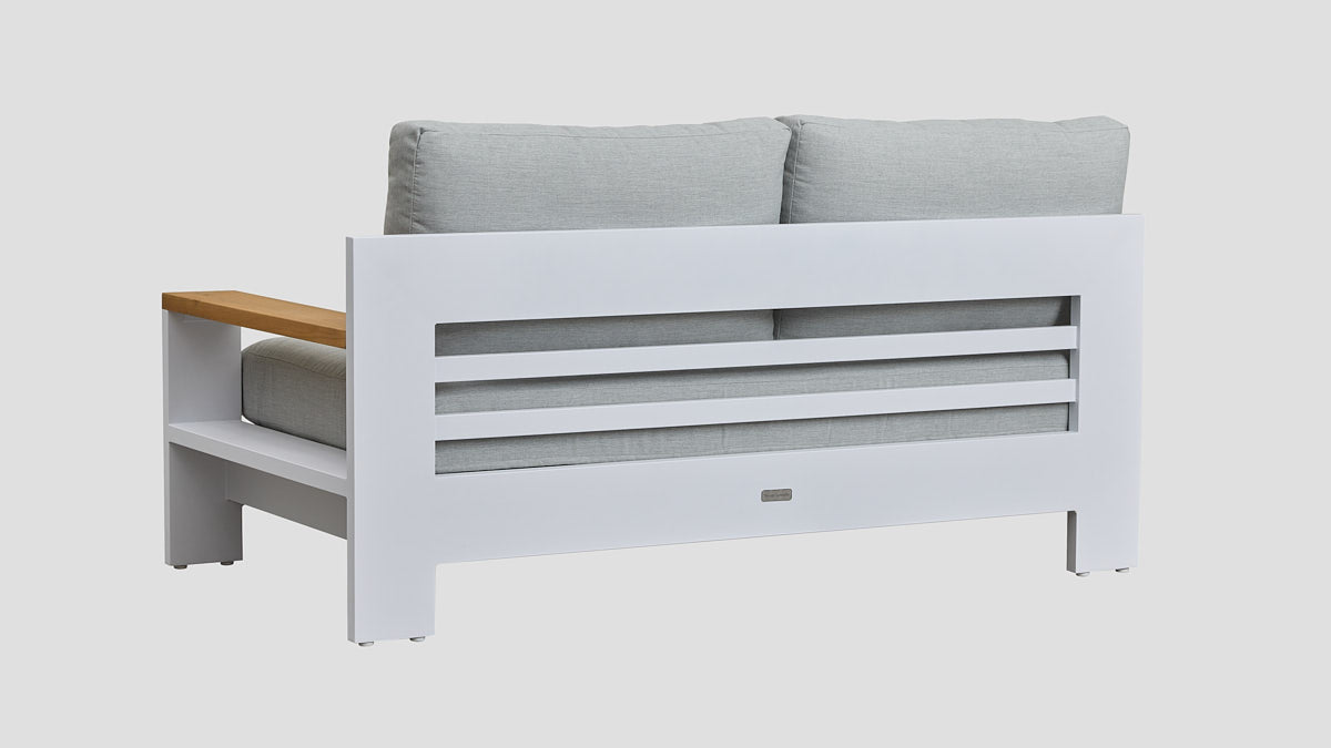 MACKENZIE ALU DOUBLE SOFA
