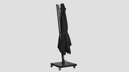 MALIBU CANTILEVER UMBRELLA – BLACK 3M