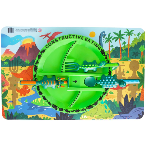 Constructive Eating - Dinosaur Placemat