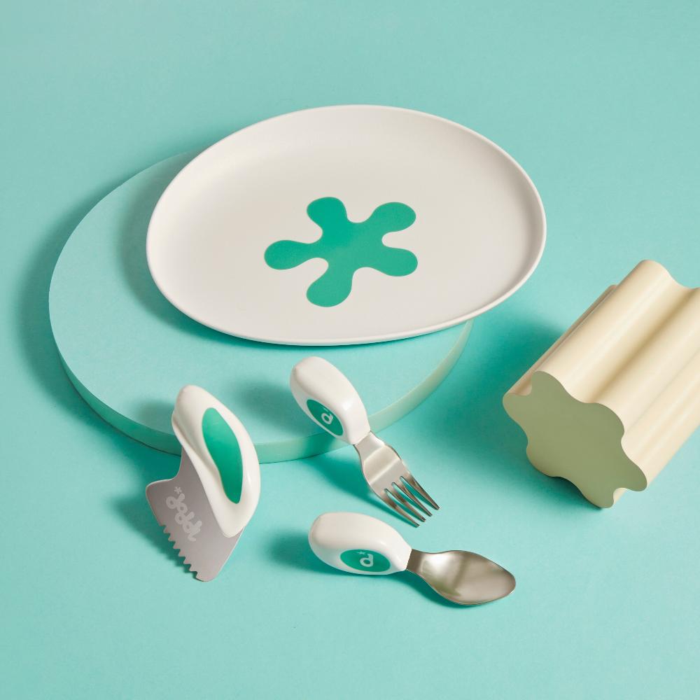 Doddl 3 Piece Cutlery, Case & Plate Bundle