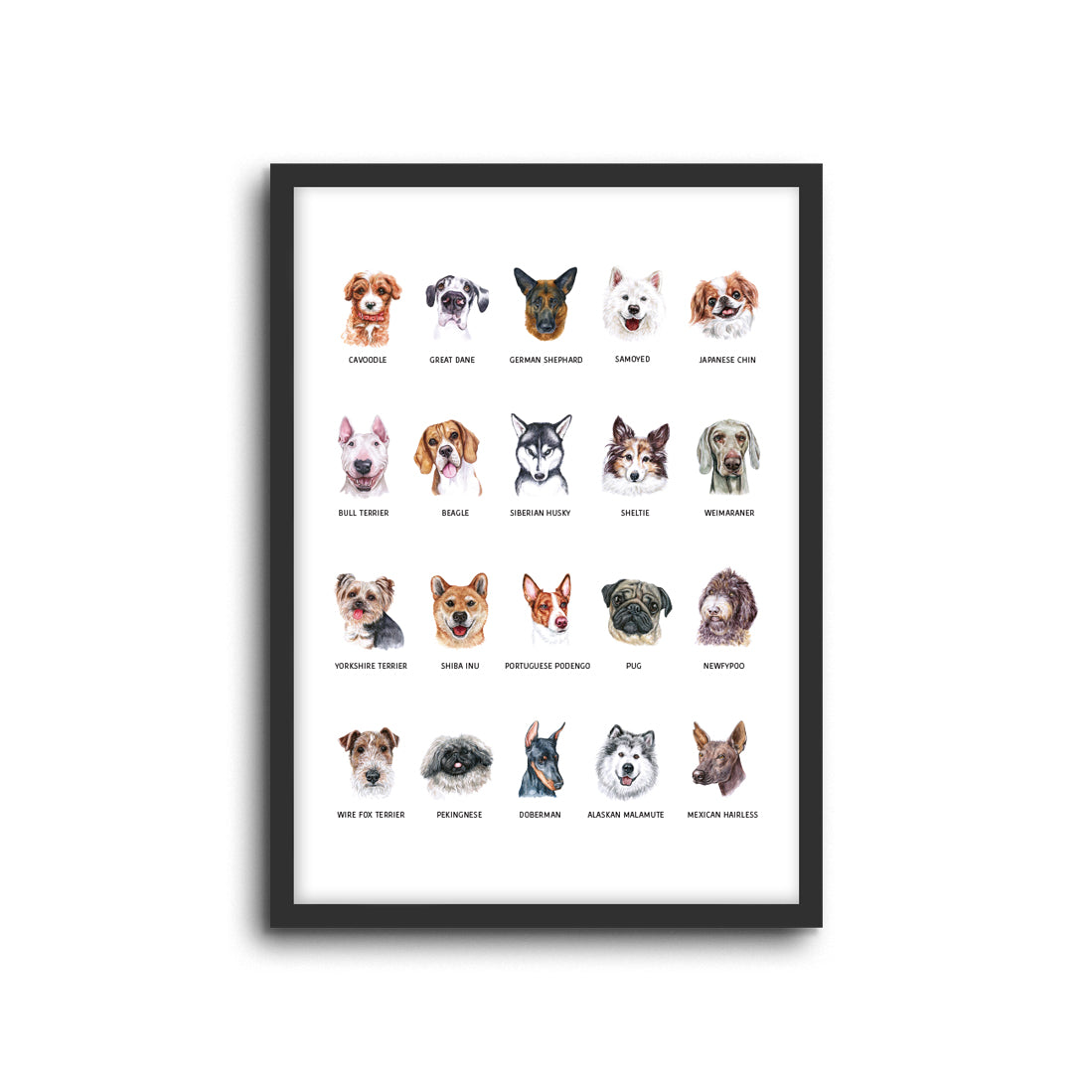 Wall Print |  Dogs