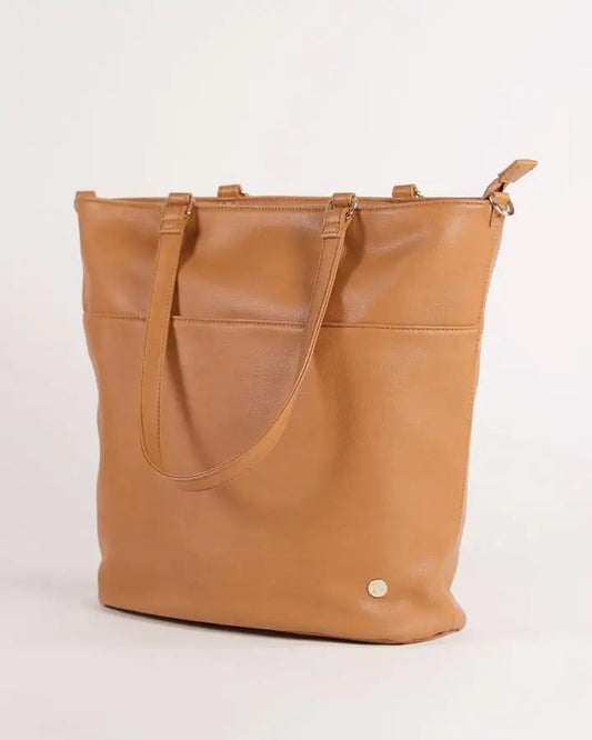 Little Unicorn Nappy bag - Citywalk Tote COGNAC - Babyonline