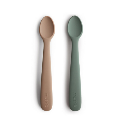 Mushie - Silicone Baby Feeding Spoons