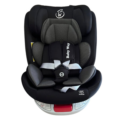 The Slim: 360 Rotation Convertible Car Seat with Double Head & Neck Support