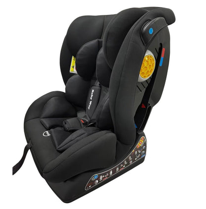 SmoothSwitch Convertible Reclining Car Seat for 0-12 years - BLACK