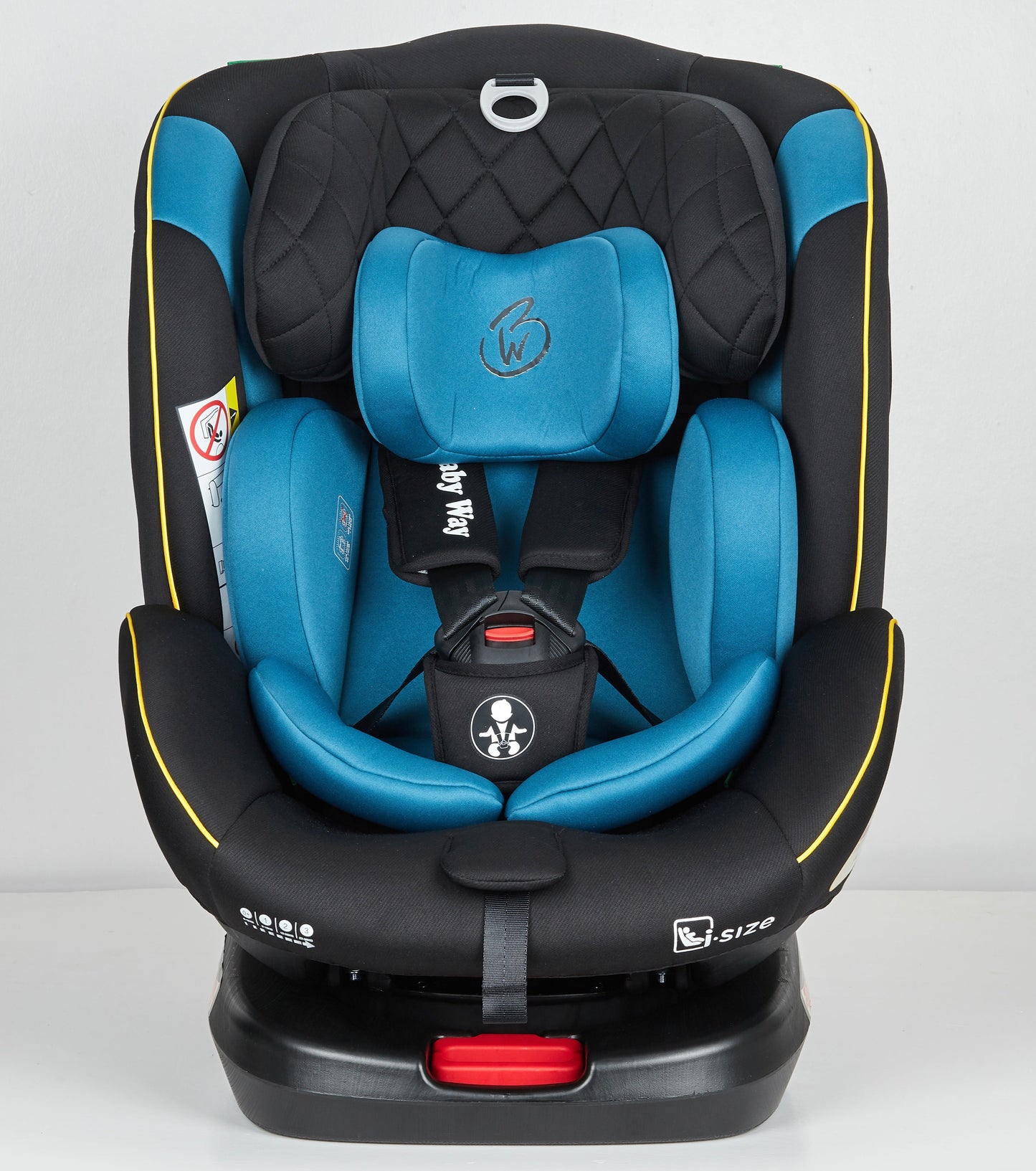 Preorder - GoldSpin BLUE i-Size 360 Rotating Convertible Car Seat with ISOFIX and TOP TETHER