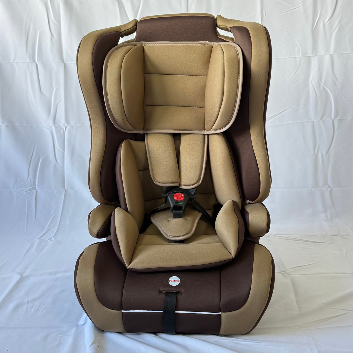 Arête Booster Car Seat 9M–12Yrs — Brown