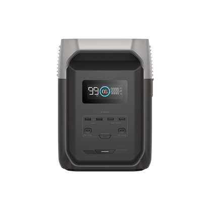EcoFlow Delta 3 1500 + 220W Bi-Facial Solar Panel