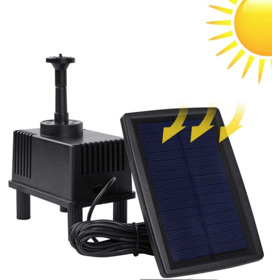 Solar Powered Water Pump Pond Garden Submersible Fountains