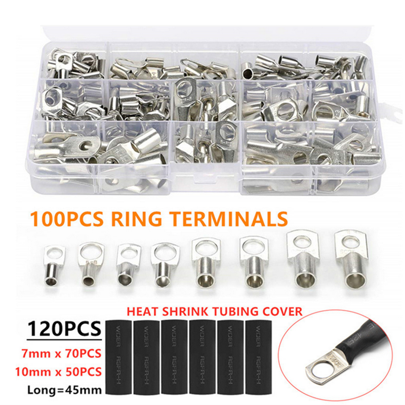Battery Copper Crimp Terminals Cable Lug