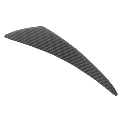 6Pcs Car Front Bumper Lip Splitter Fins Body Spoiler Canards Refit