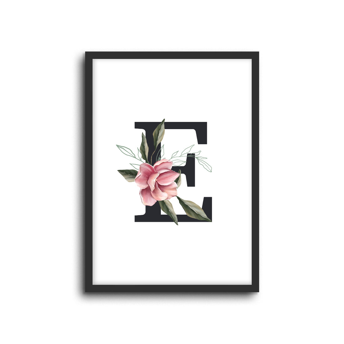 Wall Print |  Magnolia Initials