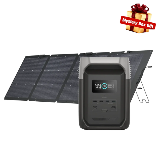 EcoFlow DELTA 3 (1500) + 220W Solar Panel Bundle