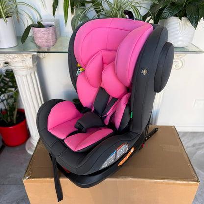 Arête Orbit 360° Rotational Car Seat — Pink