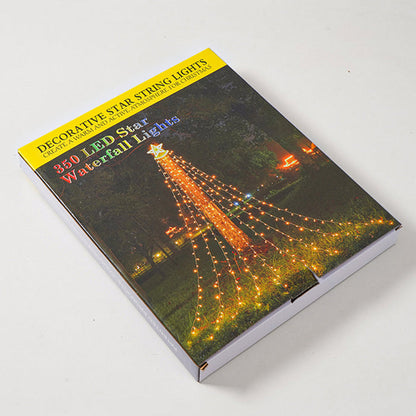 Christmas Lights Outdoor Waterfall Light Decoration