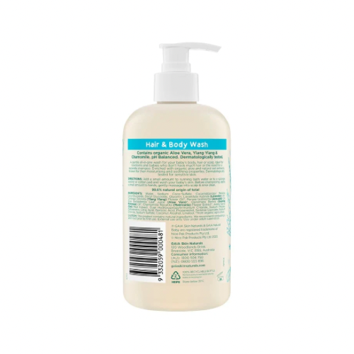 Gaia Natural Hair & Body Wash - 200ml