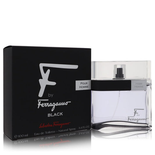 F Black Eau De Toilette Spray by Salvatore Ferragamo 50 ml
