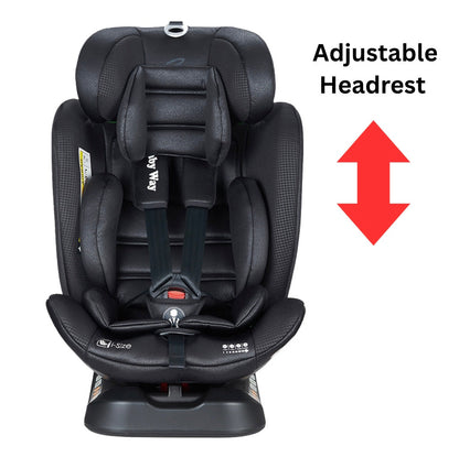 Preorder - GrowSwitch iSize Convertible Car Seat for 0-12 years - BLACK