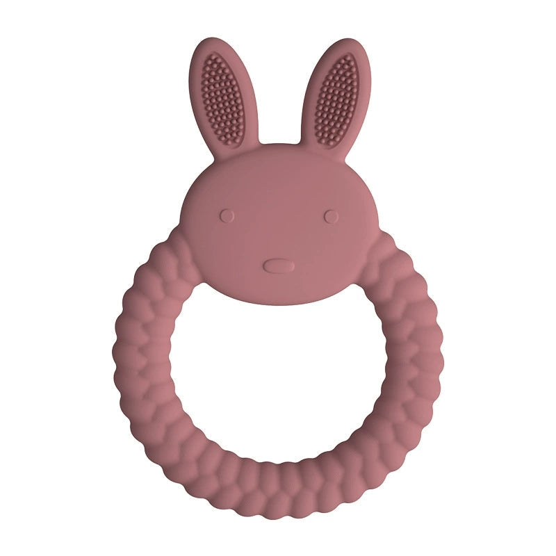 Bunny Silicone Teether – Soft, Safe & Adorable