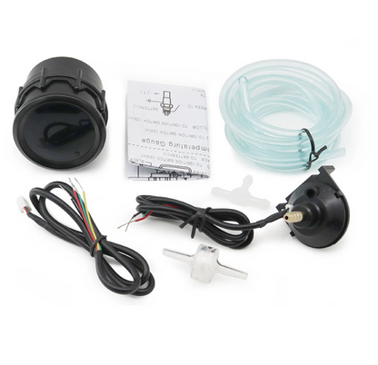 52mm Tinted 7 Turbo Boost Gauge 7 Color LED Display - salelink.co.nz