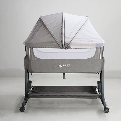 Baby Brightness Co Sleeper Bassinet Grey