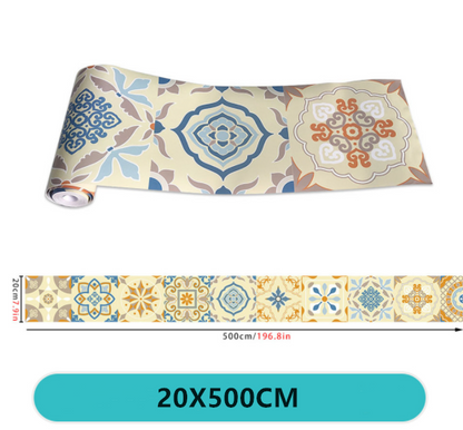 Wallpaper Tile Stickers 20x500cm