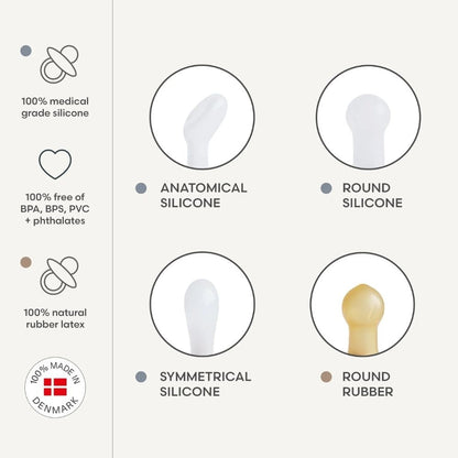 Showing how the frigg teat mimics a mothers breast.