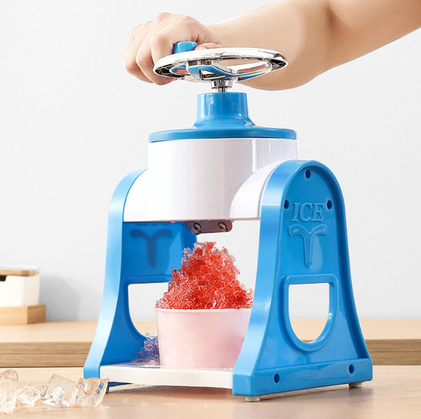 Manual Ice Shaver Crusher Snow Cone Maker Tool
