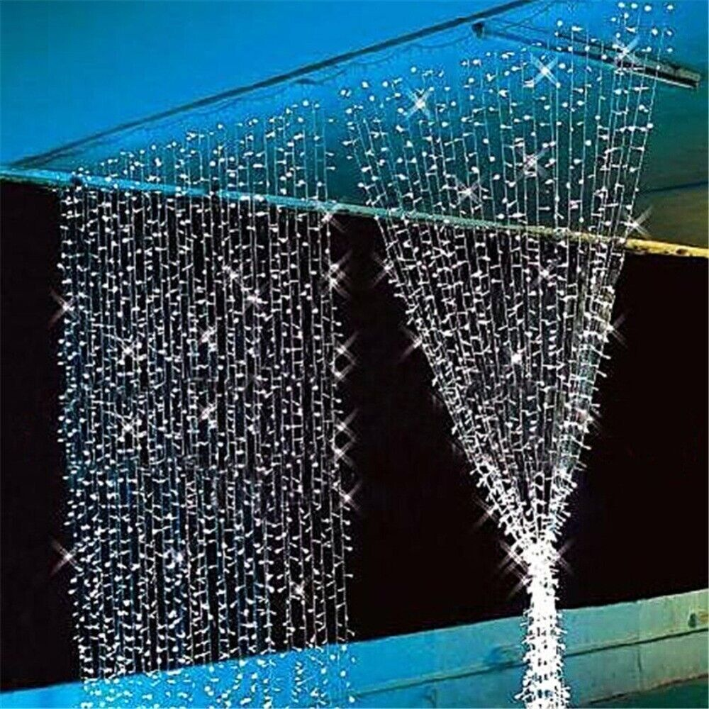 6x3M Curtain String Lights