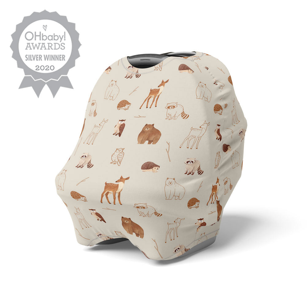 5 in 1 Multi-Use Cover | Woodland Animals
