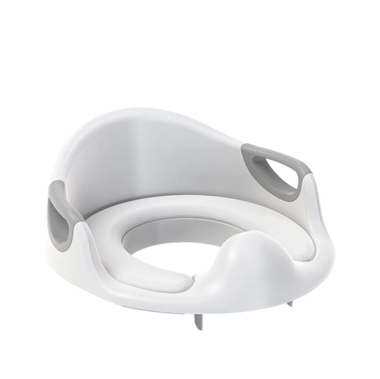 ComfortGrip Baby Toilet Training Seat – White & Grey