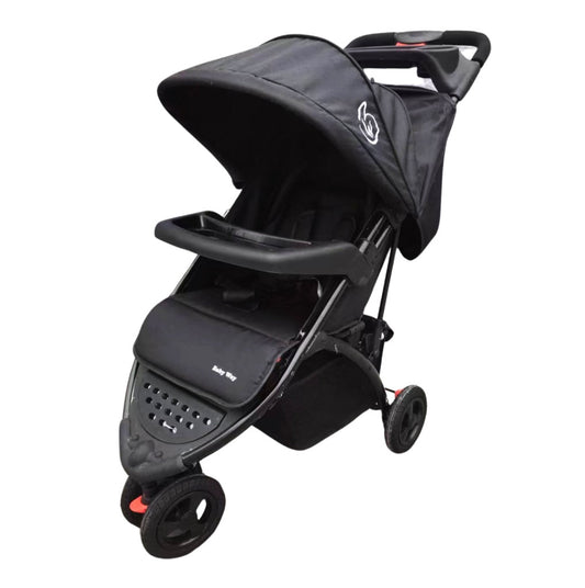 Agile 3-Wheel Compact Stroller + Food Tray + Parents Tray