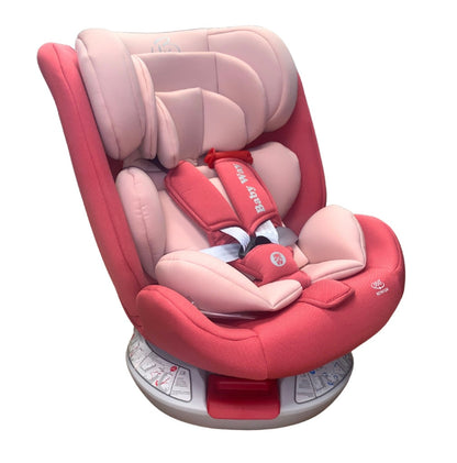 The Slim: 360 Rotation Convertible Car Seat with Double Head & Neck Support with ISOFIX and Top Tether