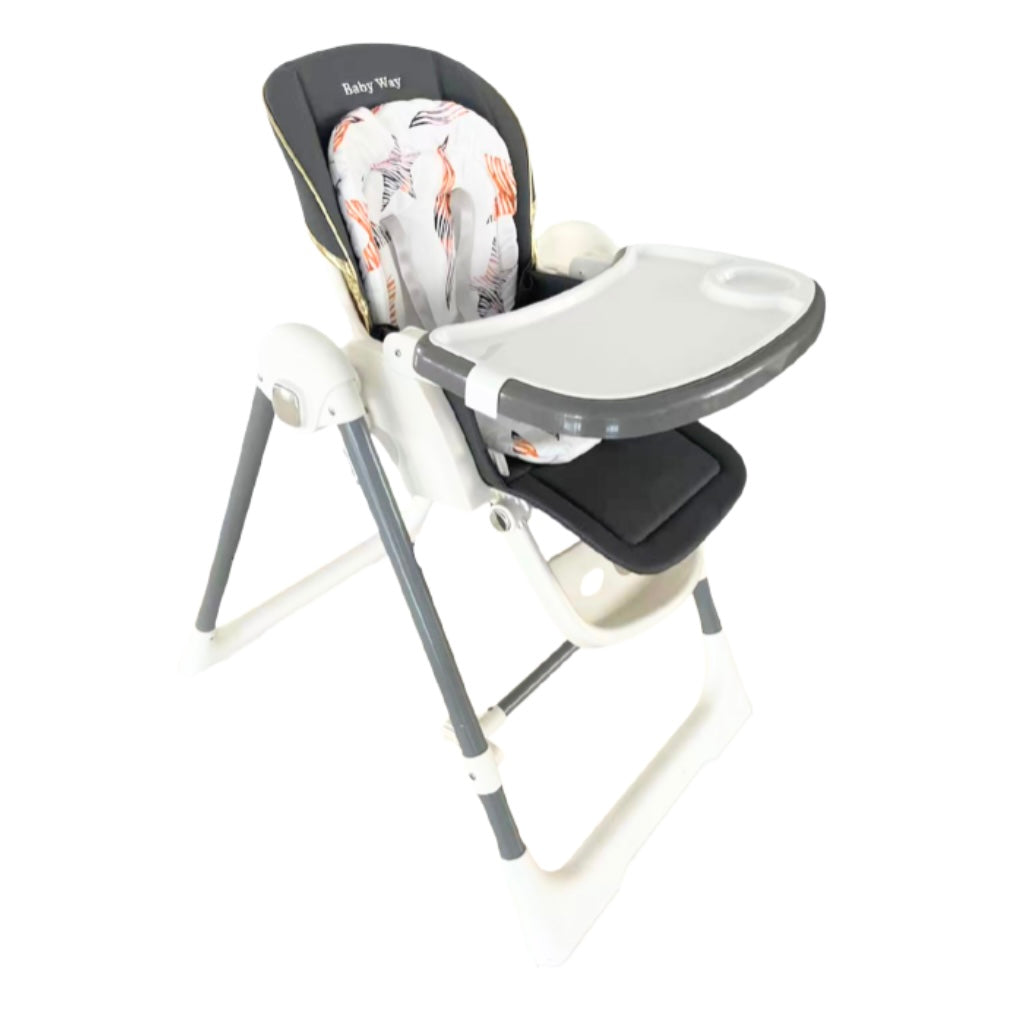 Jupiter Grey 2-in-1 Baby High Chair & Swing