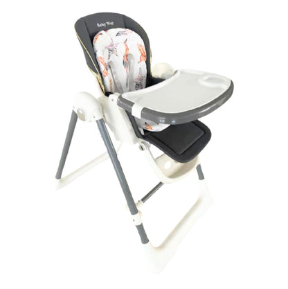 Jupiter Grey 2-in-1 Baby High Chair & Swing