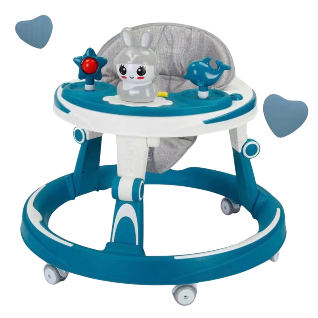 Deluxe O-ring Multifunctional Baby Walker with Lights and Melody Activity Centre