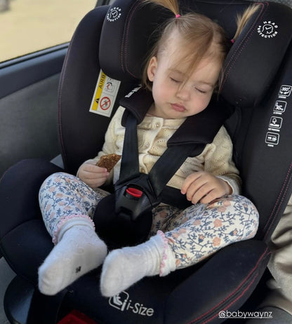 The Defender – i-Size 360 Rotating Convertible Car Seat with Isofix and Top Tether