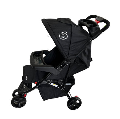 The Jogger - Agile 3-Wheel Compact Stroller + Food Tray + Parents Tray