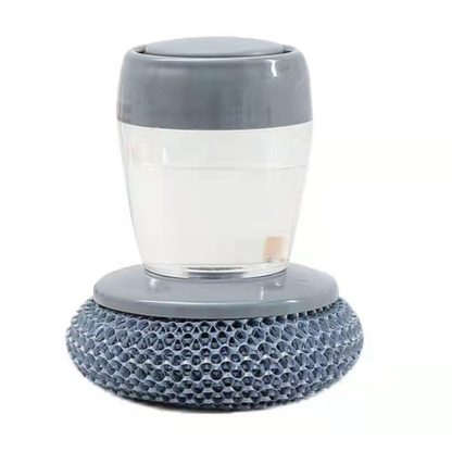 Kitchen Soap Dispensing Pot Cleaning Brush