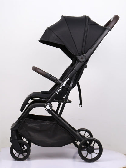 Pre-order Newborn Pram & Capsule – SwiftGo Lightweight Compact Stroller with Reclining Capsule (Black) - image 4